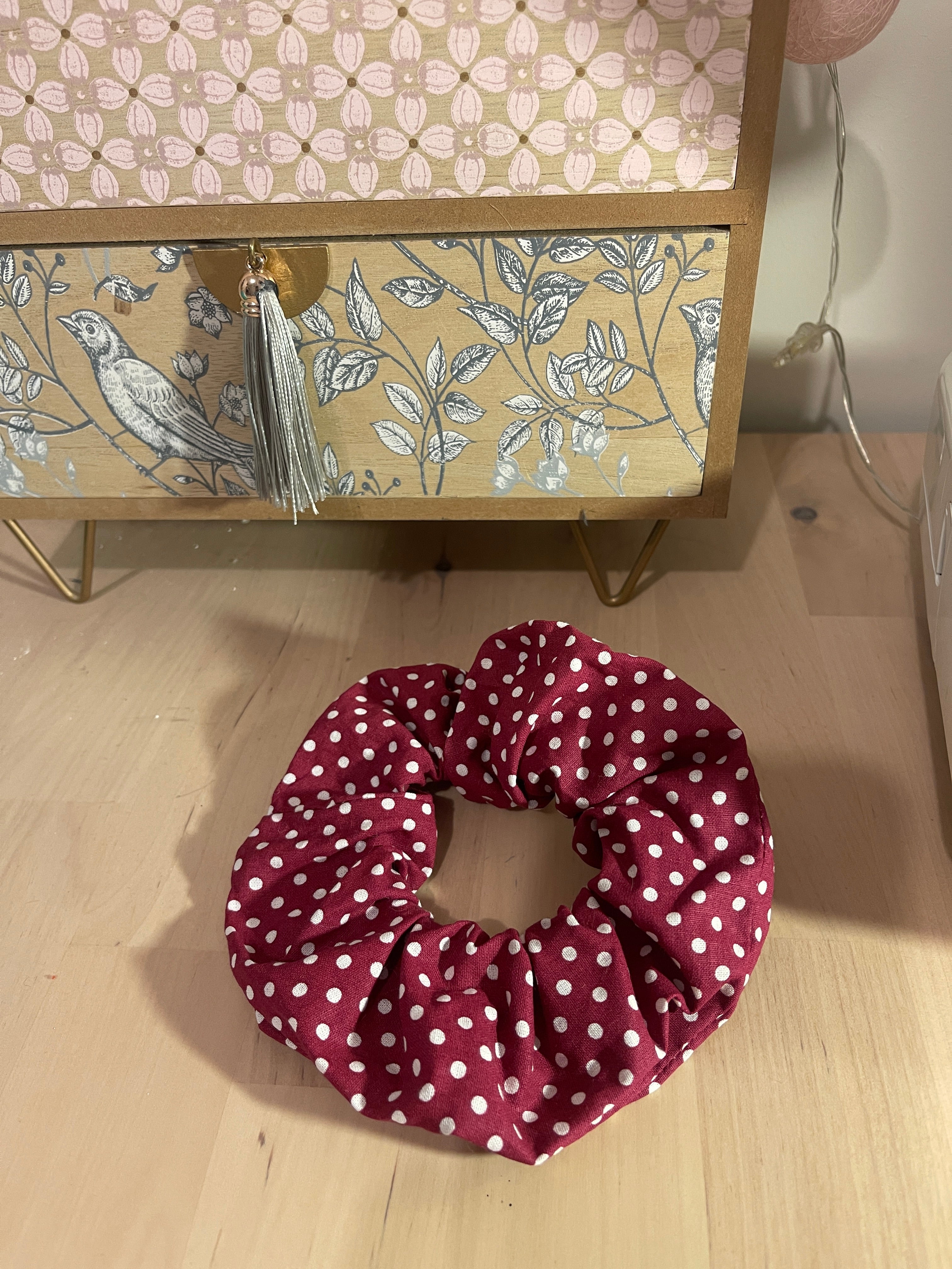 Chouchou "Douce Cerise"