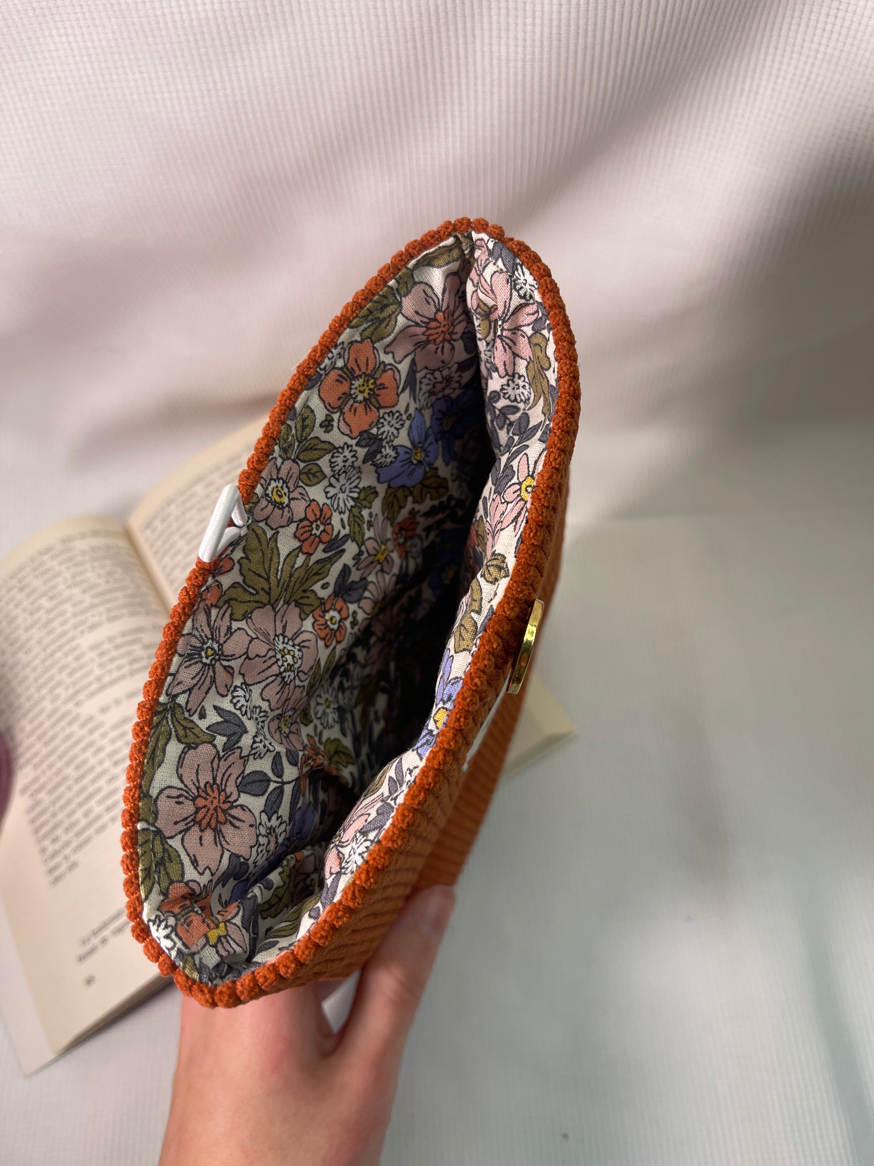 Pochette à liseuse "Fleurette"