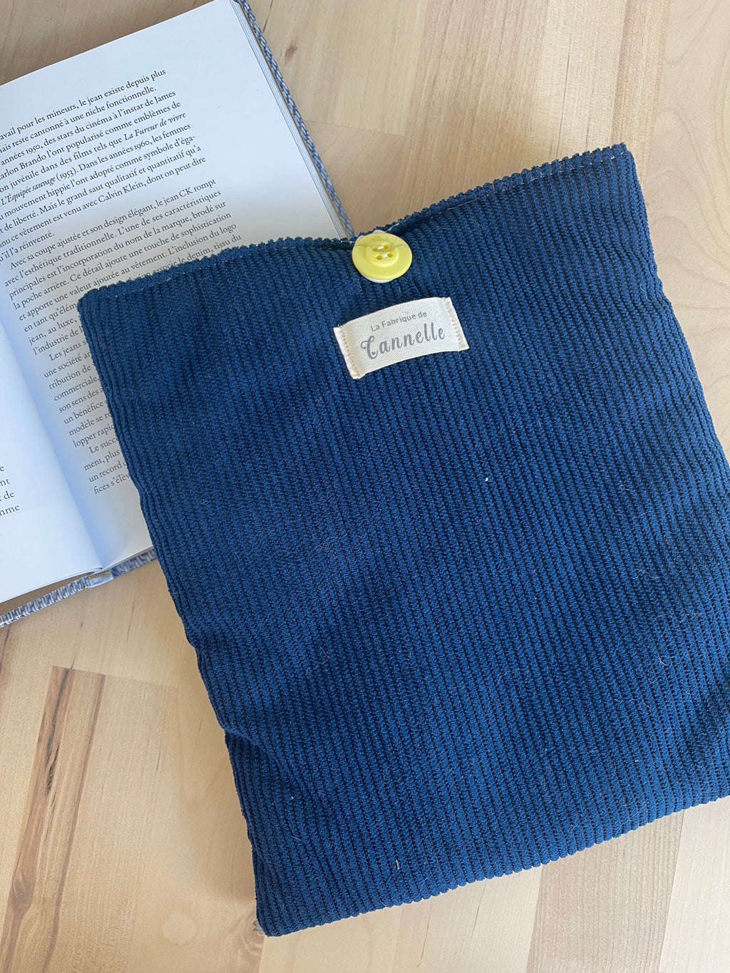 Pochette à livre broché "Blue"
