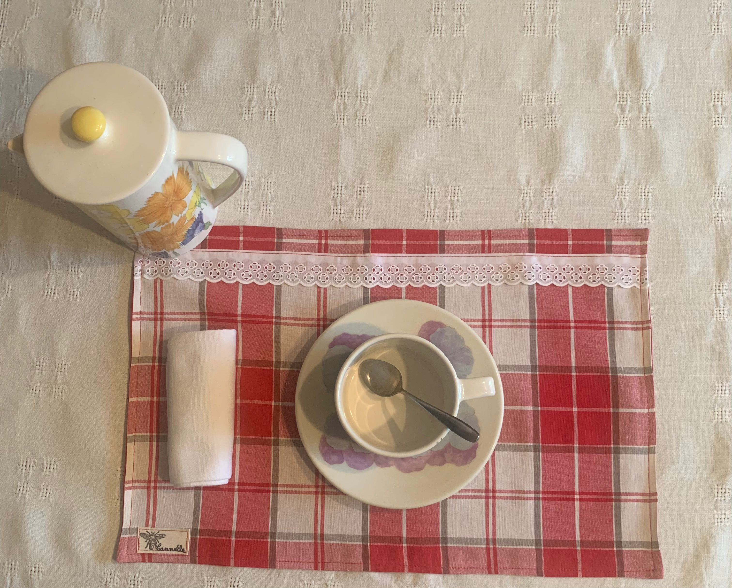 Set de table "Rouge Tradition"