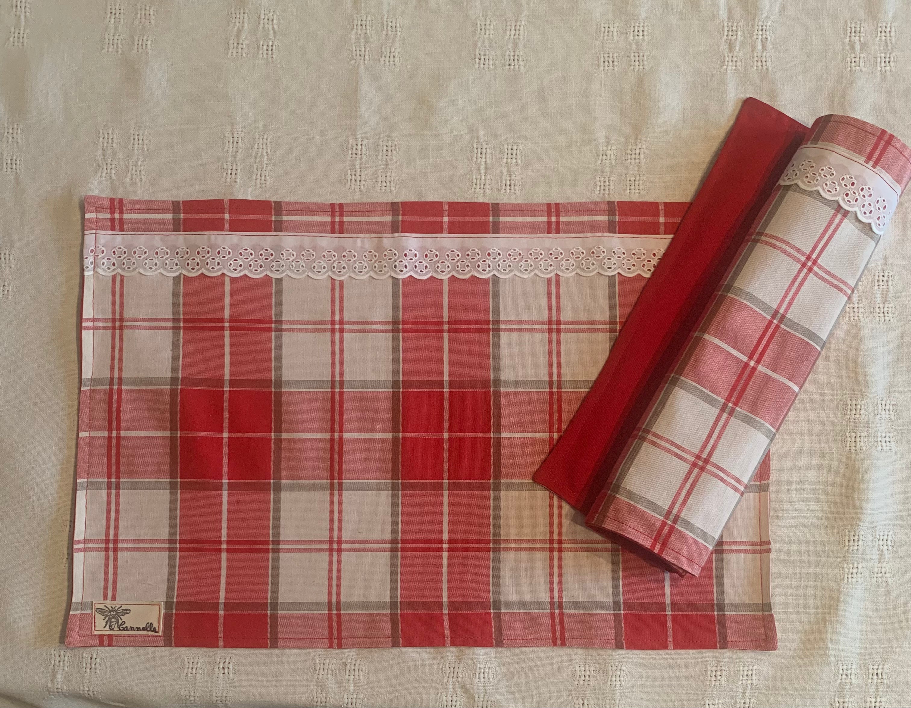 Set de table "Rouge Tradition"