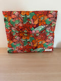 Pochette pour tablette “Fleur rouge”