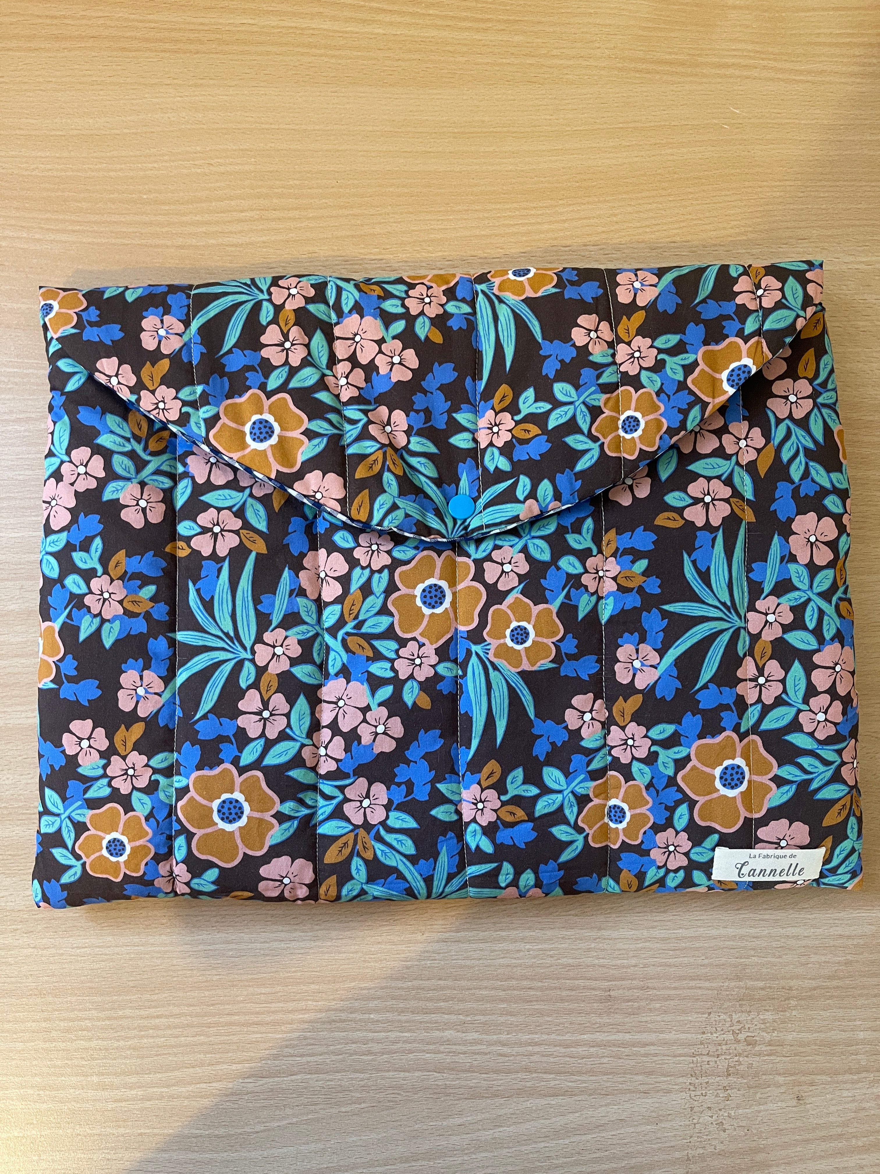 Pochette d’ordinateur “Topic Bleu”