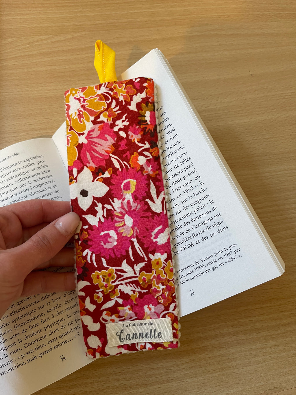 Marque-page "Tropic rouge"