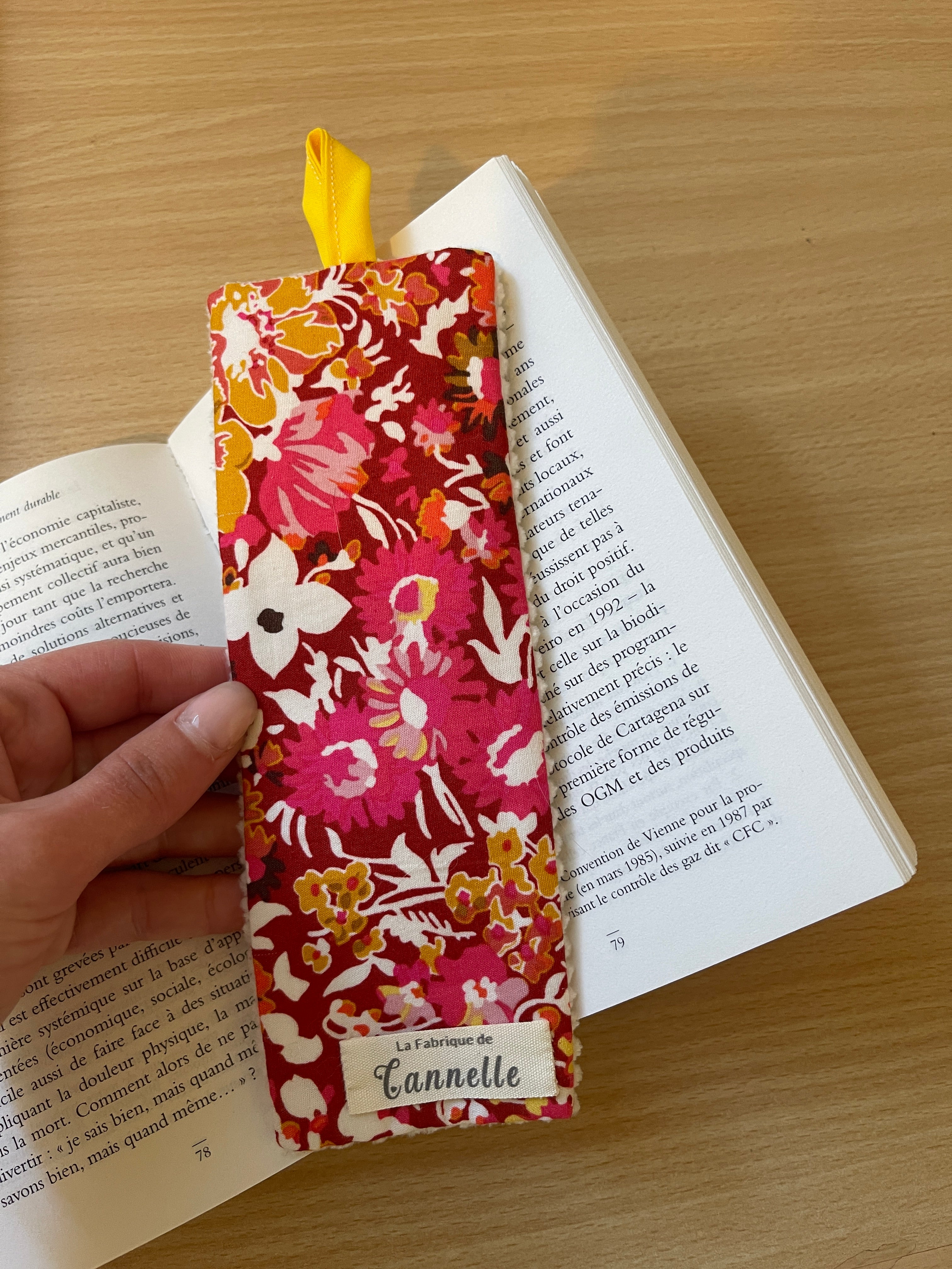 Marque-page "Tropic rouge"