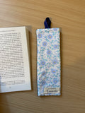 Marque-page "Fleur bleu"