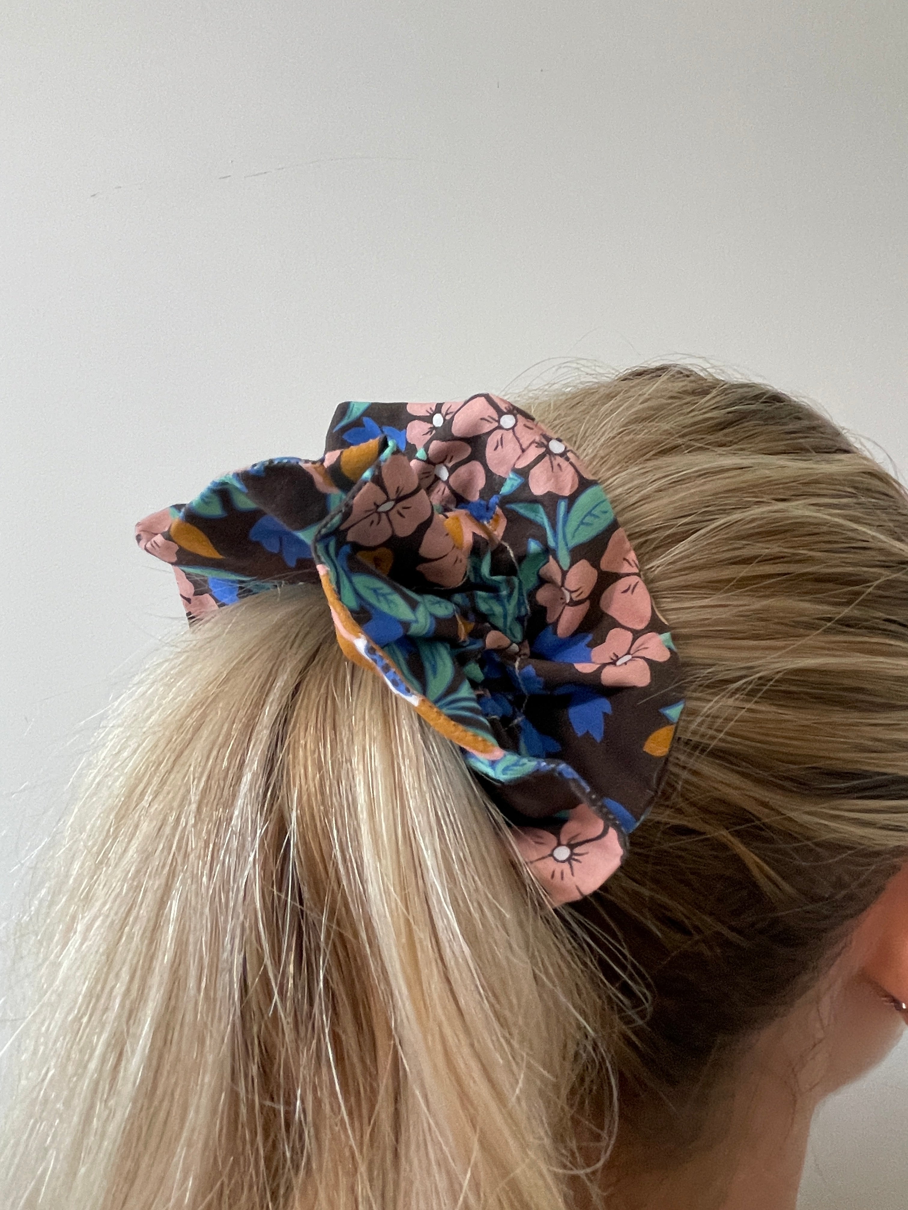 Chouchou double "Tropic bleu"