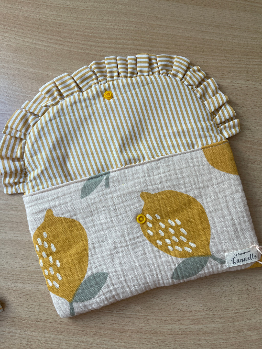 Pochette plate "Citron"