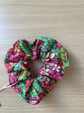 Chouchou "Fleur rose"