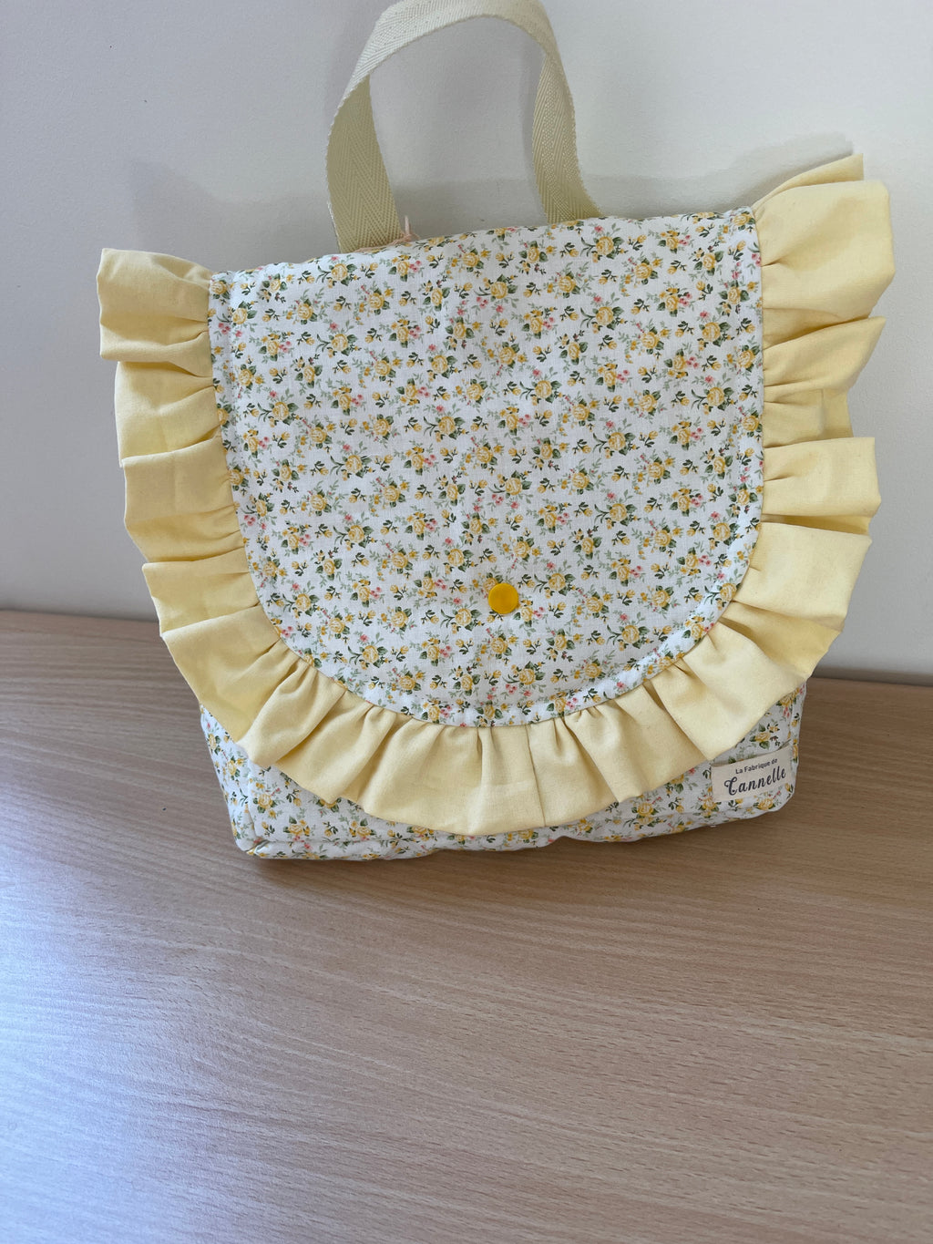 Sac à dos enfant "Rose jaune"