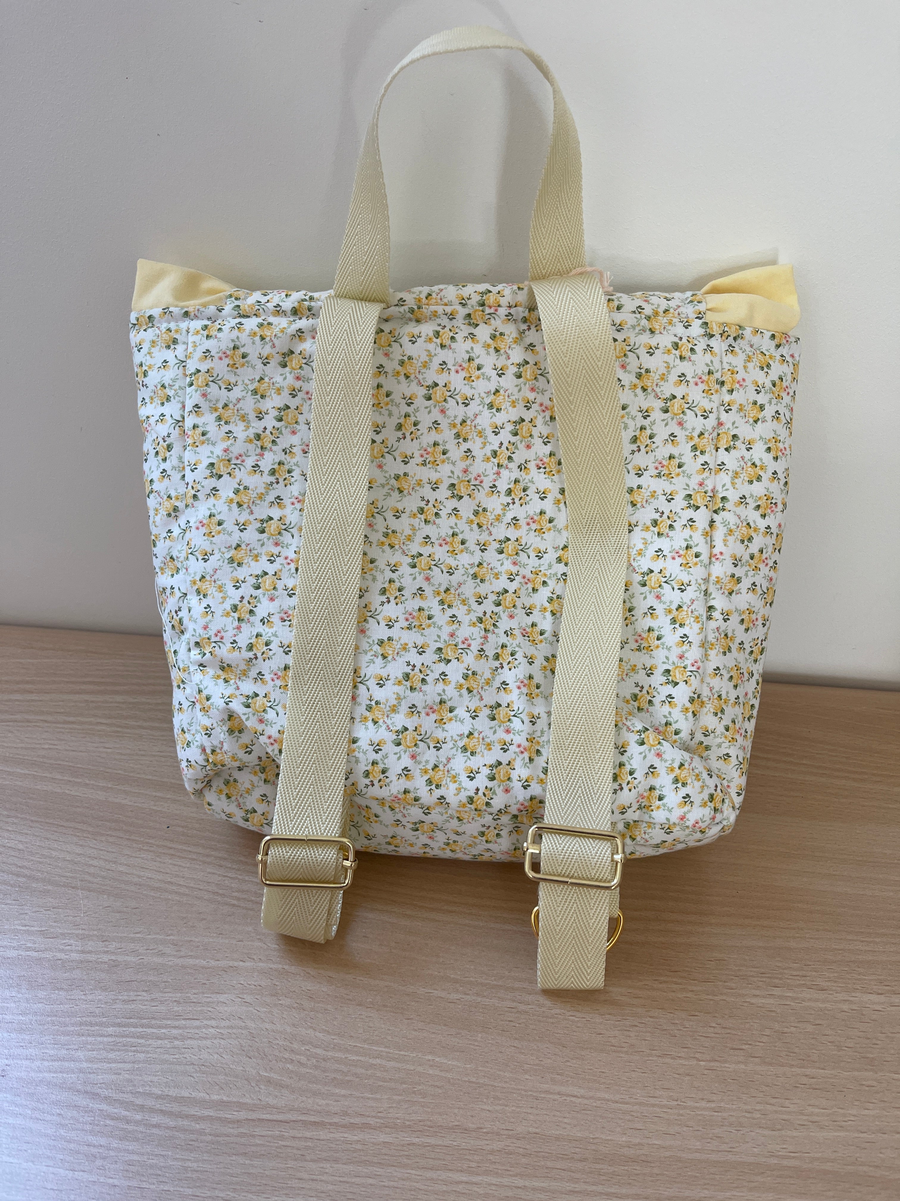 Sac à dos enfant "Rose jaune"