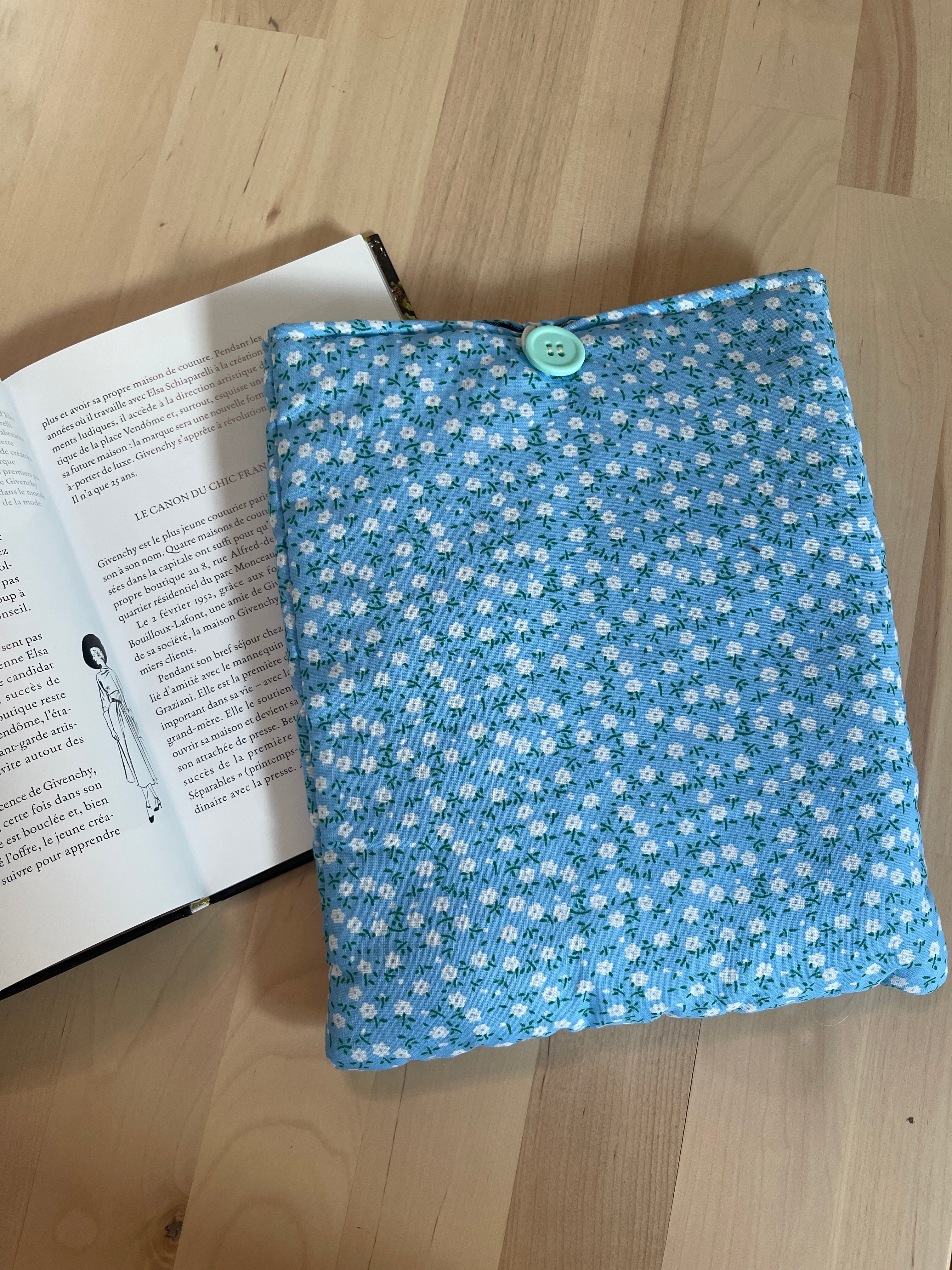 Pochette à livre broché "Ciel Fleuri"
