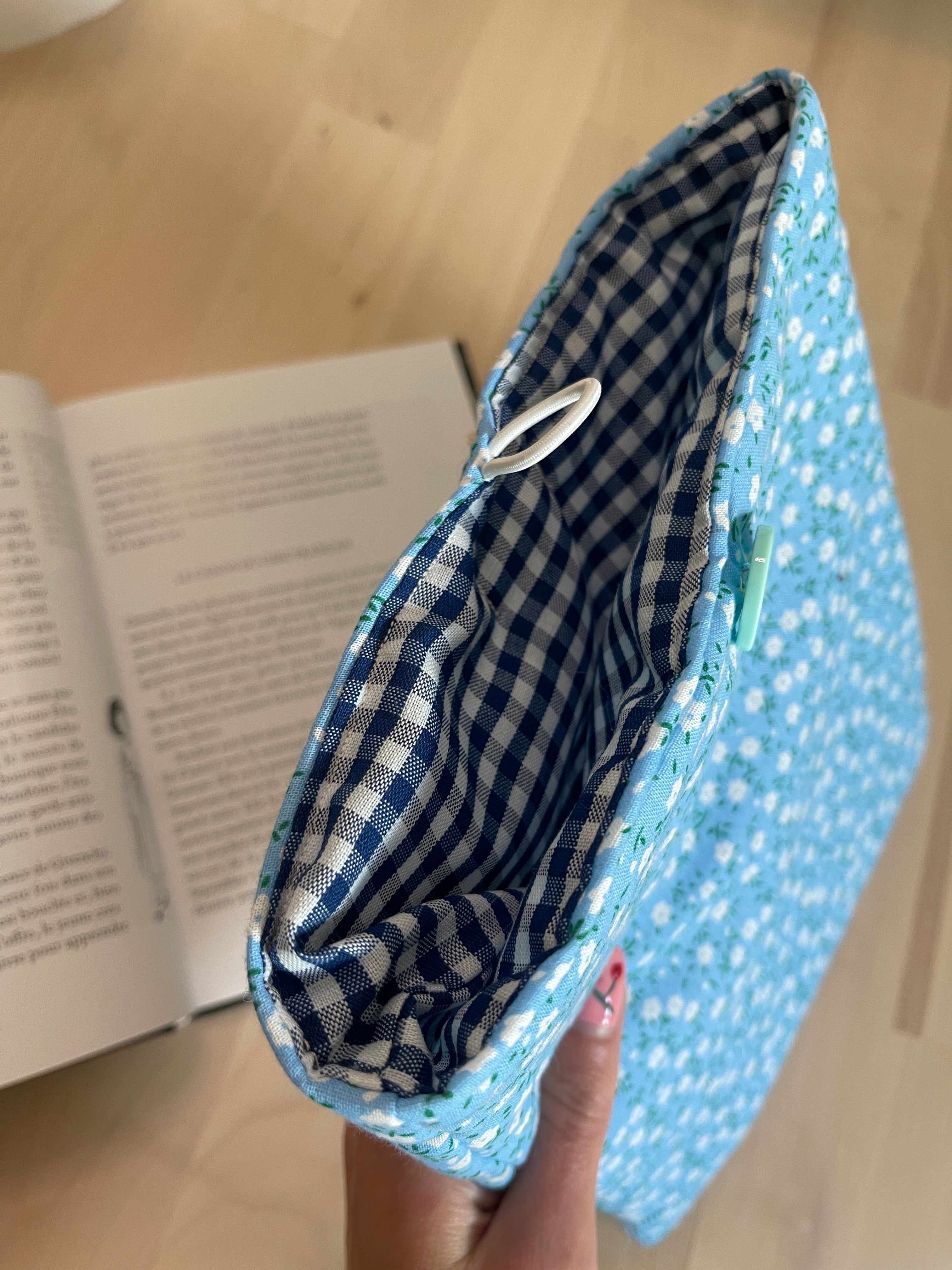 Pochette à livre broché "Ciel Fleuri"